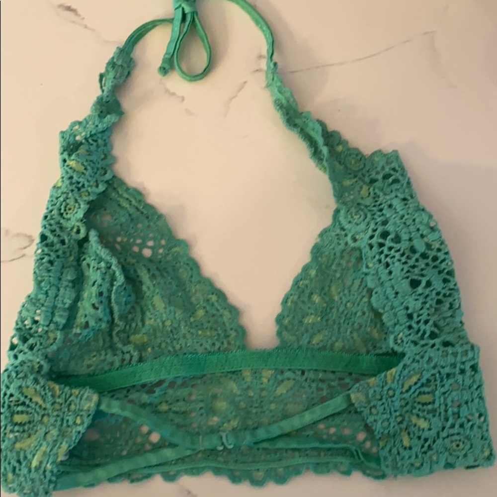Final Call ✨Fredericks of Hollywood green bralette size small - Picture 4 of 8